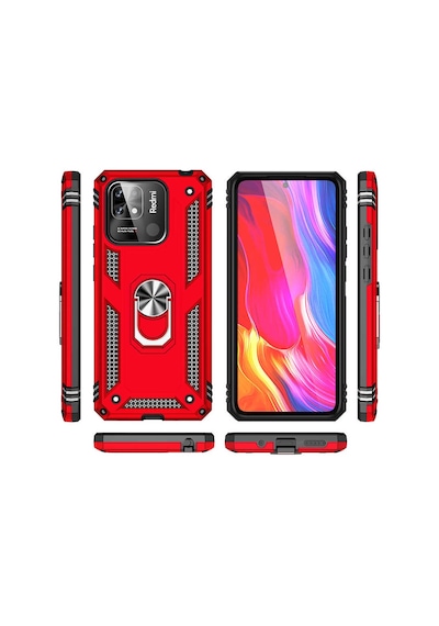 Poco C40 Kılıf Tchs Vega Kapak - Mavi Mavi