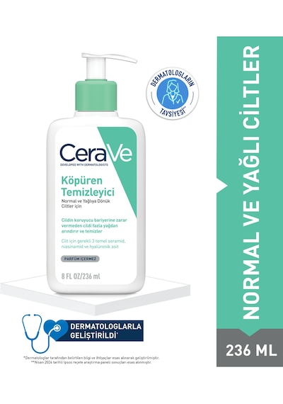 Cerave Köpüren Temizleyici 236 Ml