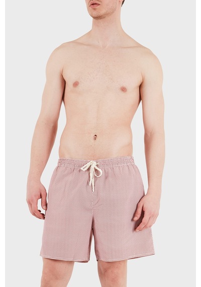 Armani Exchange Erkek Mayo Short Xm000832 Af22577 F1169 Kırmızı-beyaz