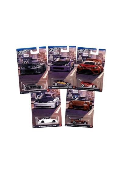 Hot Wheels Silver Series Compact Kings 5'li Set Jlt20-977q Çok Renkli