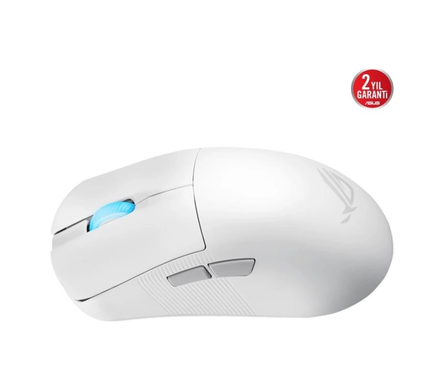 Asus Rog Harpe Ace Mini Beyaz Şarjlı Optik Kablolu/kablosuz Oyuncu Mouse 10L