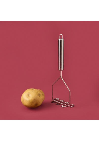 Tohanaa Patates Ezici - Gri - 24 Cm