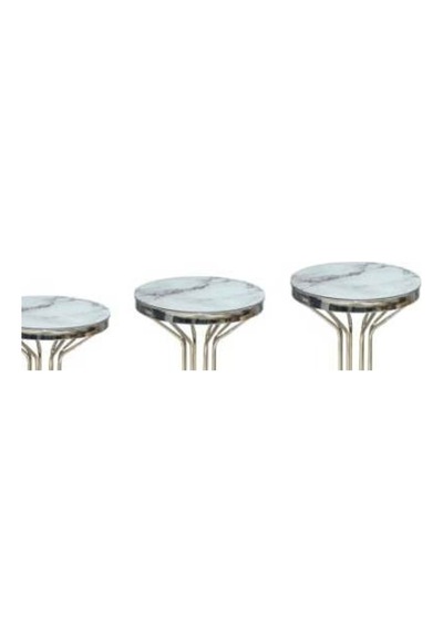Brc Bufalo Zigon Model Beyaz Mermer Temper Cam Metal Transmisyon