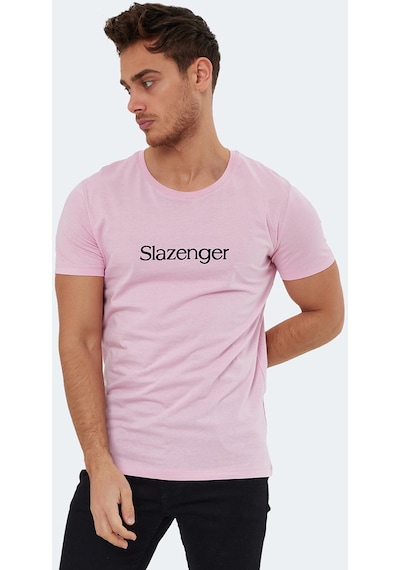 Slazenger SABE I Erkek  Açık Pembe Tişört