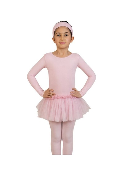 967 Hayal Tül Etekli Mayo Pembe