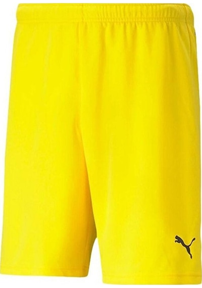 Puma Teamrise Short Erkek Futbol Maç Şortu 70494207 Sarı
