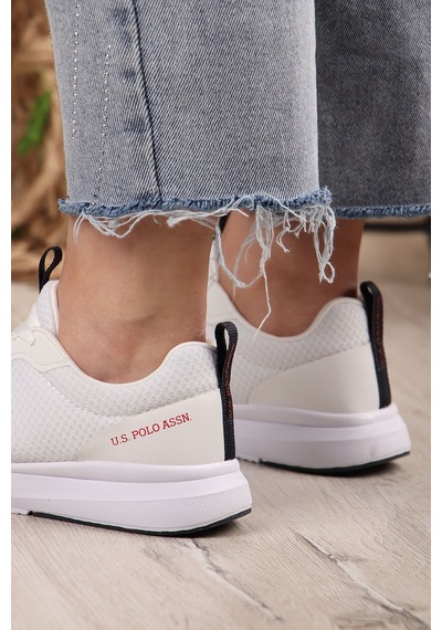 U.s. Polo Assn. Smart Hafif Taban Kadın Spor Ayakkabı 867800000616 05 Beyaz
