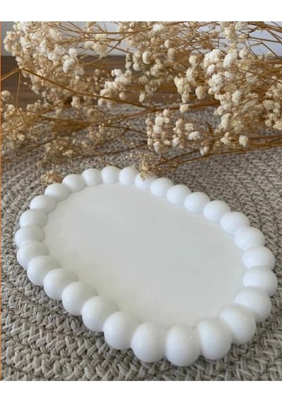 Bernami Vazo Pinterest Oval Bubble Tabak Dekoratif Sunum Stand Boncuk Tabak Takı Tabağı Diğer