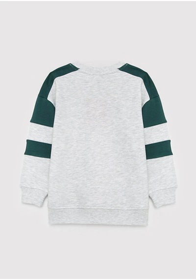 Mavi Oversize Gri Erkek Çocuk Sweatshirt 6s10186-88467