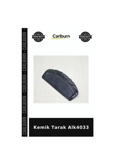 Özel Üretim Saç Bakım Doğal Ahşap Görünümlü Günlük Kullanım Kemik Tarak Alk4033
