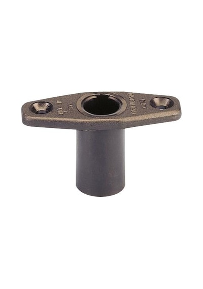 Oarlock Socket, Top-Mount, Black