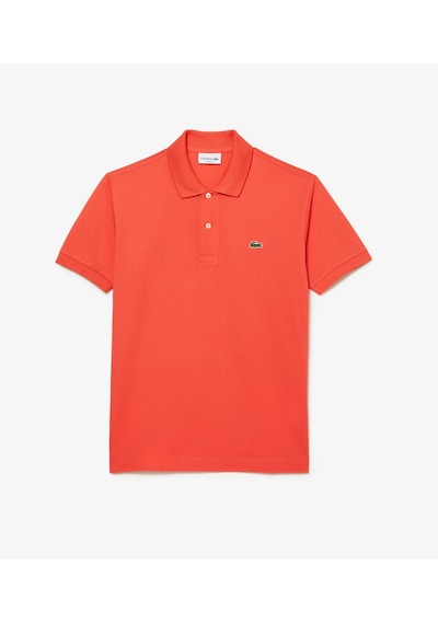 Lacoste Erkek Klasik Pike Kumaş Polo T-shirt Turuncu