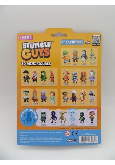 Stumble Guys 5 Li Mini Figür Seti Seri 3 - 5 Cm - Model 2