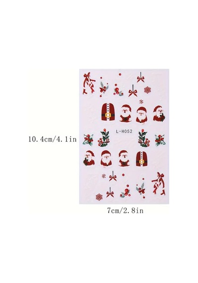3d Yapışkan Sticker Tırnak Dövmesi Nail Art 50783175