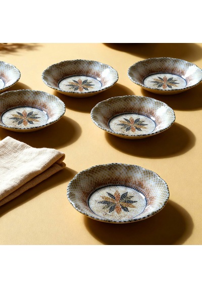 Güral Güral Porselen Acem 6 Parça 10 Cm Çay Tabağı Diğer