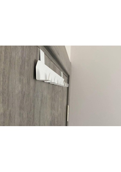 Risingmaber Metal Beyaz Amerikan Kapı Arkası Askılık Organizer Askılık Ve Banyo Kapı Arkası Askılık Mt60b Genel