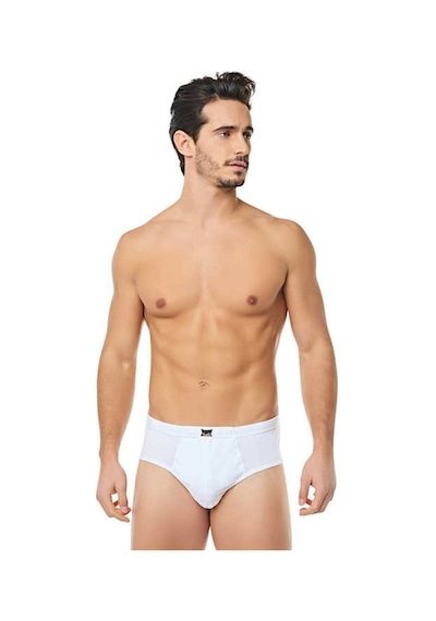 Tutku Erkek Beyaz 6lı Slip Beyaz