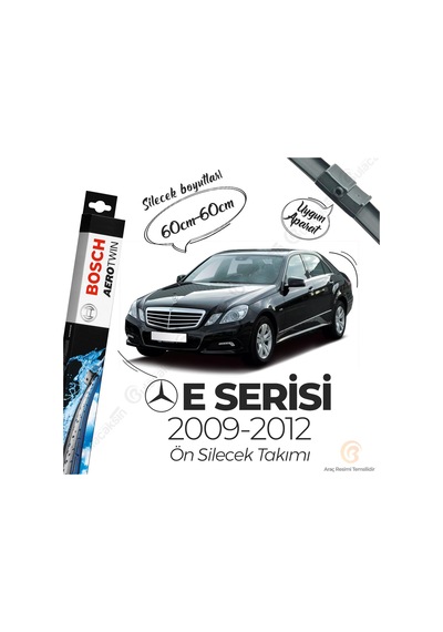 Mercedes E W212 Muz Silecek Takımı 2009-2012 Bosch Aerotwin