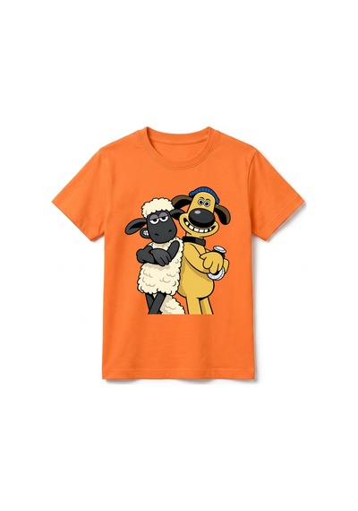 Urbantrendstore Koyun Shaunn Bitzer Baskılı Unisex Kız Çocuk Erkek Çocuk Bisiklet Yuvarlak Yaka Basic Kısa Kollu %100 Pamuk Tişört Turuncu Urbantrendstore Koyun Shaunn Bitzer Baskılı Unisex Kız Çocuk Erkek Çocuk Bisiklet Yuvarlak Yaka Basic Kısa Kollu %100 Pamuk Tişört Turuncu