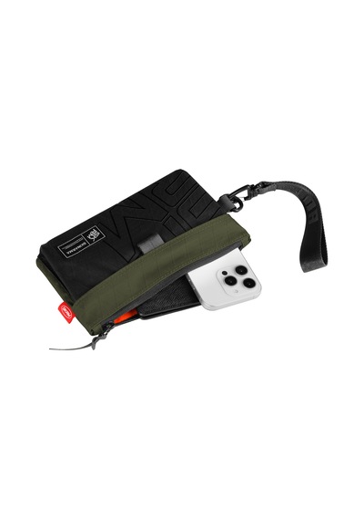 Skinarma Clutch Jager Boyun Askı Kayışlı Çapraz Vücut Çantası Yeşil