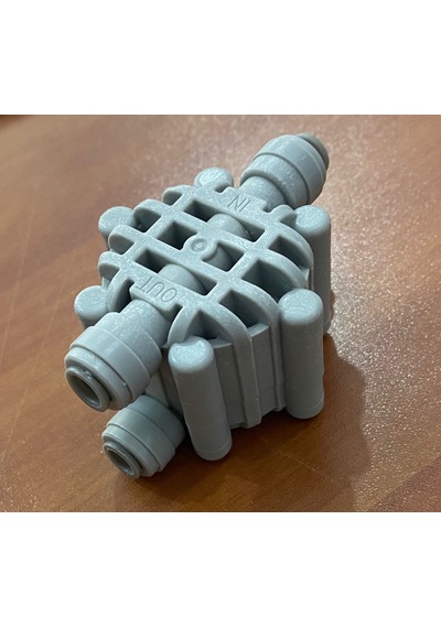 Su Arıtma Cihazı Otomatik Kesici Shut-off Valf 4 Yollu Vana - Gri Renk 1