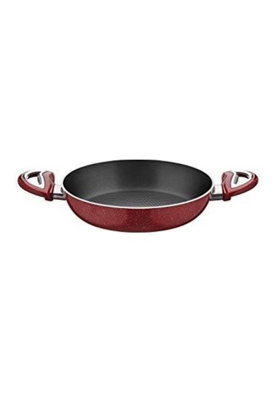 Taç Granit Teflon Sahan Omlet 18 Cm Kırmızı