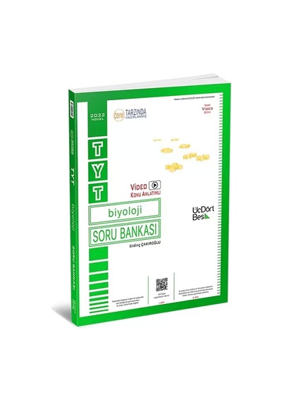 Tyt Biyoloji Soru Bankası Üç Dört Beş Yayınları N11.18238