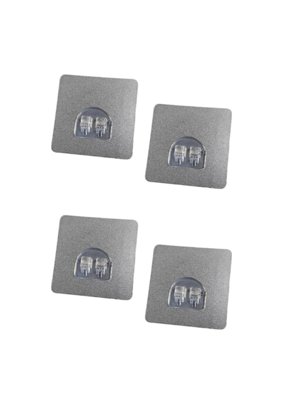 Yapışkanlı Askılık Sticker Siyah