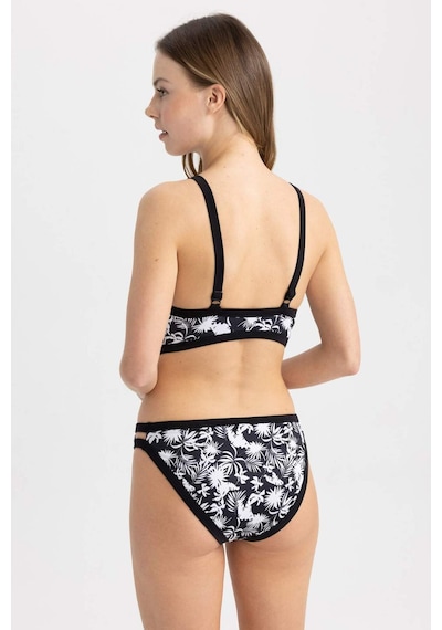 DeFactoFit Sörfçü Bel Lastik Detaylı Bikini Altı Z9366AZ23HSBK81 Siyah