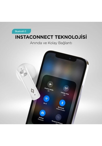 Ttec 2KM136B Airbeat Ultraslim Gerçek Kablosuz TWS Bluetooth 5.0 Kulak İçi Kulaklık