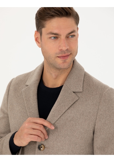Pierre Cardin Erkek Bej Kaban 50270887-vr011 Bej