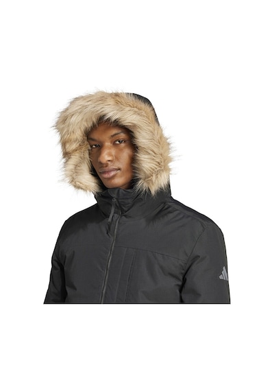 Adidas Paveric Fur Par Erkek Günlük Mont Ix8888 Siyah Ix8888 Siyah
