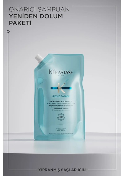 Resistance Bain Force Architecte Zayıf Ve Yıpranmış Saçlar Için O