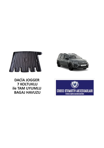 Dacia Jogger 7 Koltuklu İle Tam Uyumlu Bagaj Havuzu