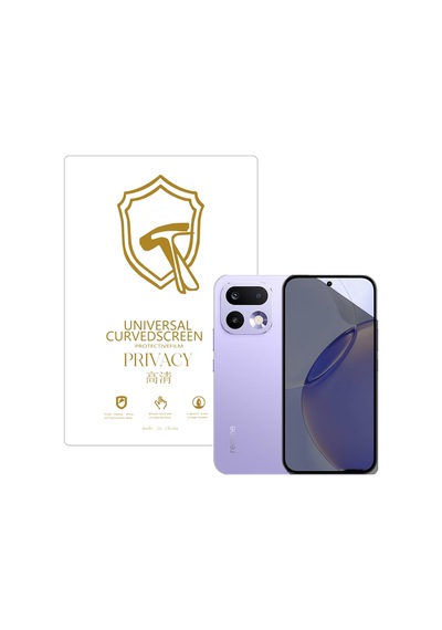 Realme 16 Pro İle Uyumlu Privacy Gizlilik Filtreli Hayalet Nano Ekran Koruyucu-ekm110