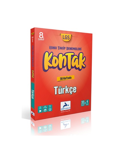 Paraf 8. Sınıf Türkçe Kontak Konu Takip Denemeleri Yeni Nesil