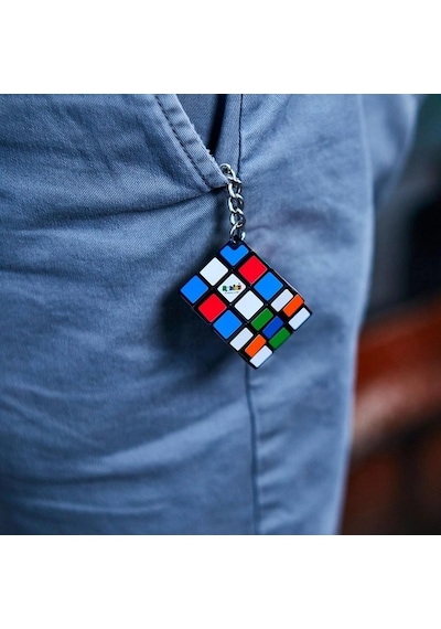 Key Ring Vıp Orıgınal Lıcensed Rubiks Cube 3x3 Orjinal Mini Anahtarlıklı Rubiks Küp 3x3 Zeka Küpü