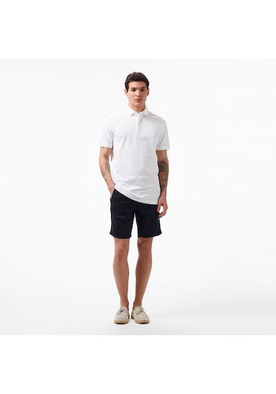 Nautica Erkek Siyah Slim Fit Keten Şort 026 B35214t Siyah