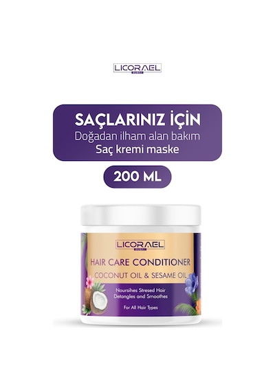 Licorael Dubai Saç Maskesi Haır Care Condıtıoner
