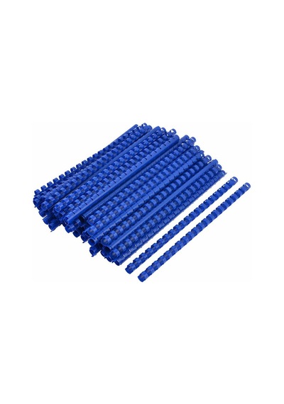 Teknomeda Sarff 12Mm.Mavi Delux Plastik Spiral 100 Adet