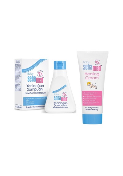 Sebamed Yenidoğan Şampuanı 250 Ml - Bez Bölgesi Bakım Kremi 50ml