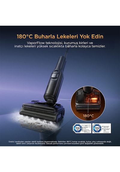 Roborock F25 Ultra Islak Kuru Akıllı Dikey Şarjlı Süpürge