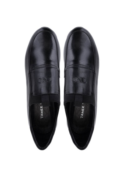 Tamer Tanca Erkek Hakiki Deri Siyah Sneakers & Spor Ayakkabı 537 3816 Erk Ayk Sk25-26 Sıyah Dr/str Siyah