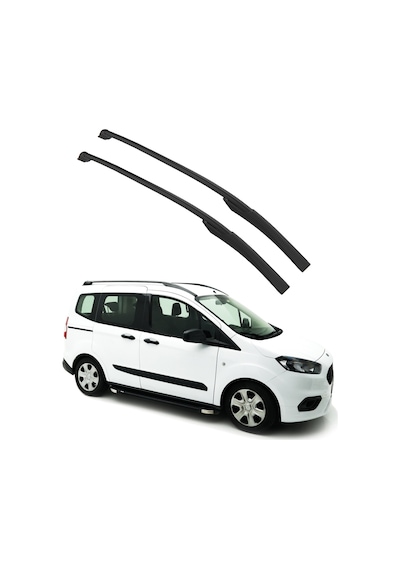 Ford Courier 2014-2023 Turtle Hawk Tavan Çıtası Siyah