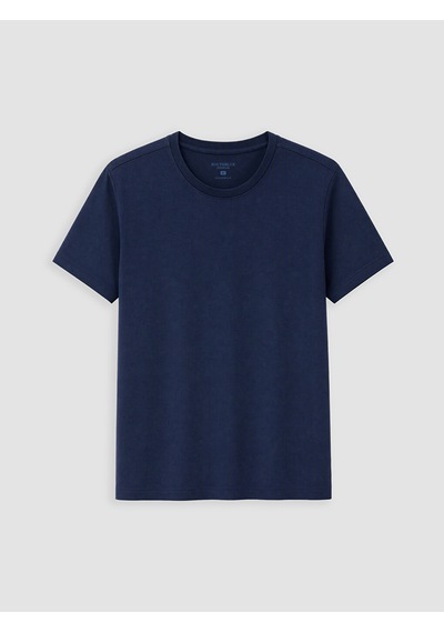 LC Waikiki Lc Waıkıkı Lacivert Slim Fit Modal Kumaş Tişört /02