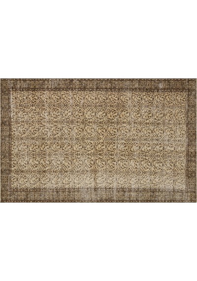 Gerçek El Dokuma Vintage Eskitme Halı 182 X 288 Cm 8759