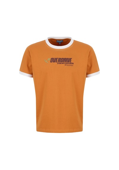 Discovery Expedition Turuncu Pamuk Karışımlı T-shirt D6sm-tst3709