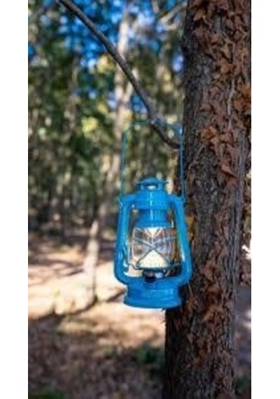 Orcamp Retro Kamp Feneri Mavi Out-4210 Altın