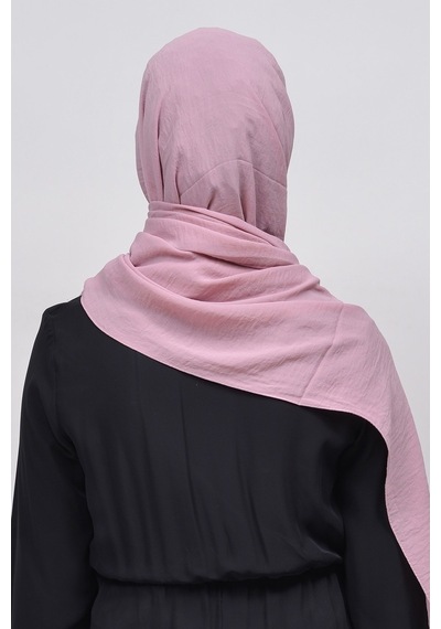Altobeh Caz Krep Tesettür Kadın Şal - Koyu Pembe