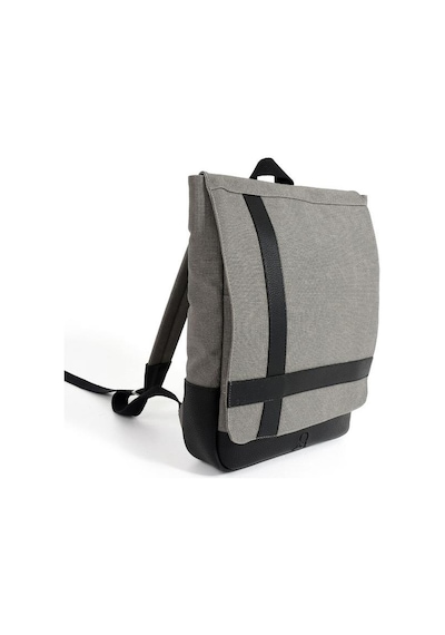 Erkek Sırt Çantası 35 20 Cm Kanvas Kumaş Laptop Bölmeli Business Sırt Çantası Okul Çantası Mega Bag Gri Grı